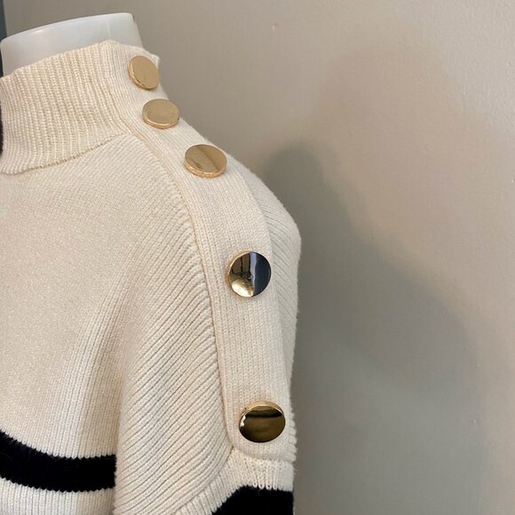 Happily Grey Mock Neck Sweater - Picture 6 of 6